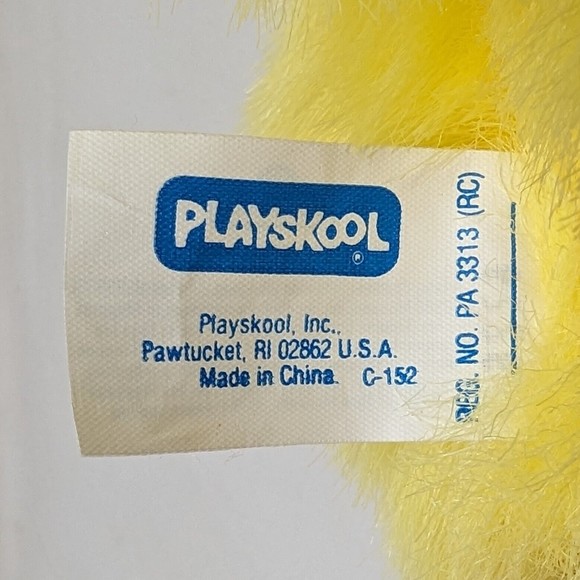 Vintage Talking Big Bird 23" Plush 1986 Sesame Street Pull String Stuffed Tested - Picture 8 of 9